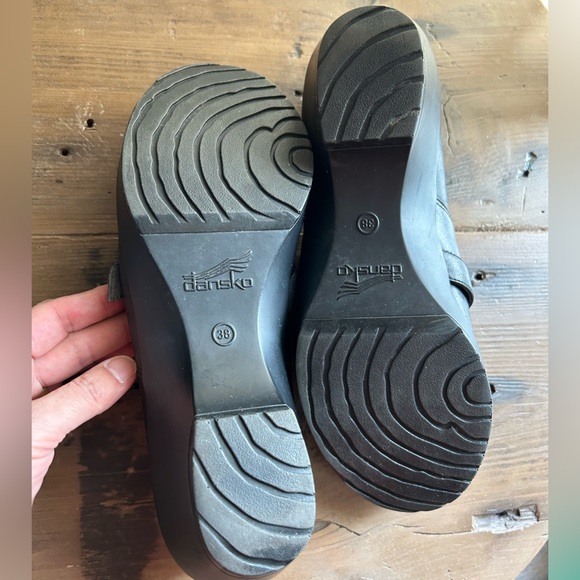 Dansko Leather Buckle Clogs - Picture 6 of 6